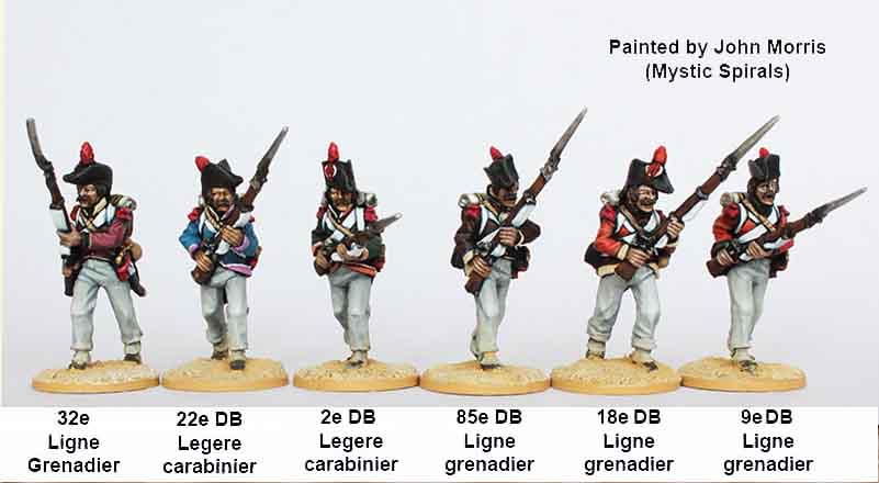 Perry Miniatures Napoleonic FE 9 grenadiers figurines métal