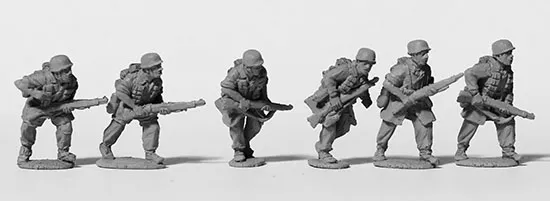 Perry World War 2 GWW 24 Fallschirmjäger fusils 28mm