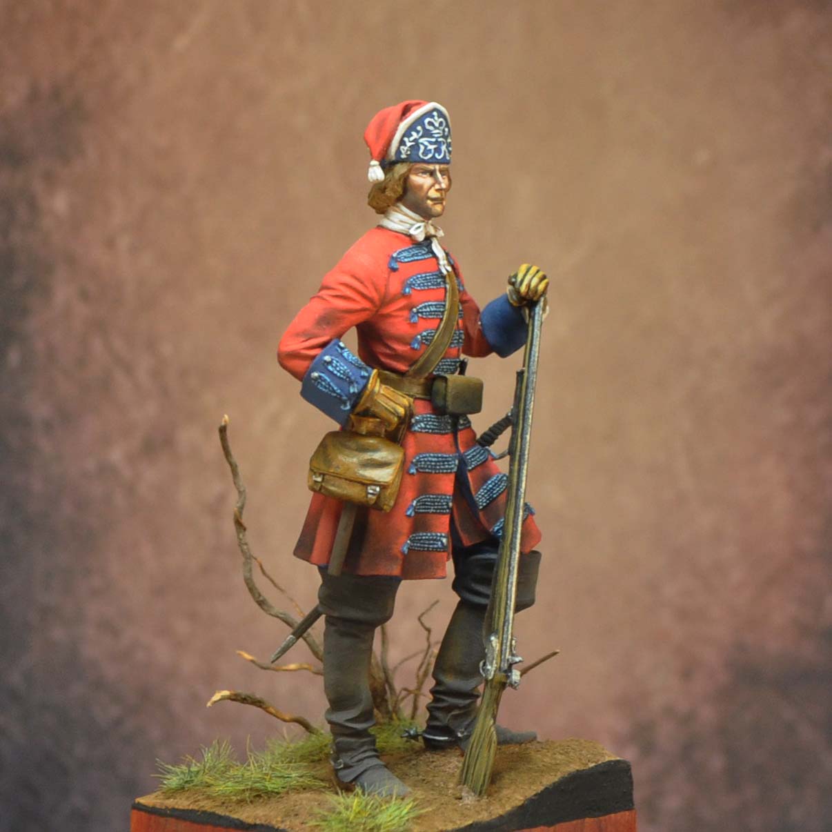 Art Girona 70mm Trooper Earl of Oxford's Horse figurine 1685