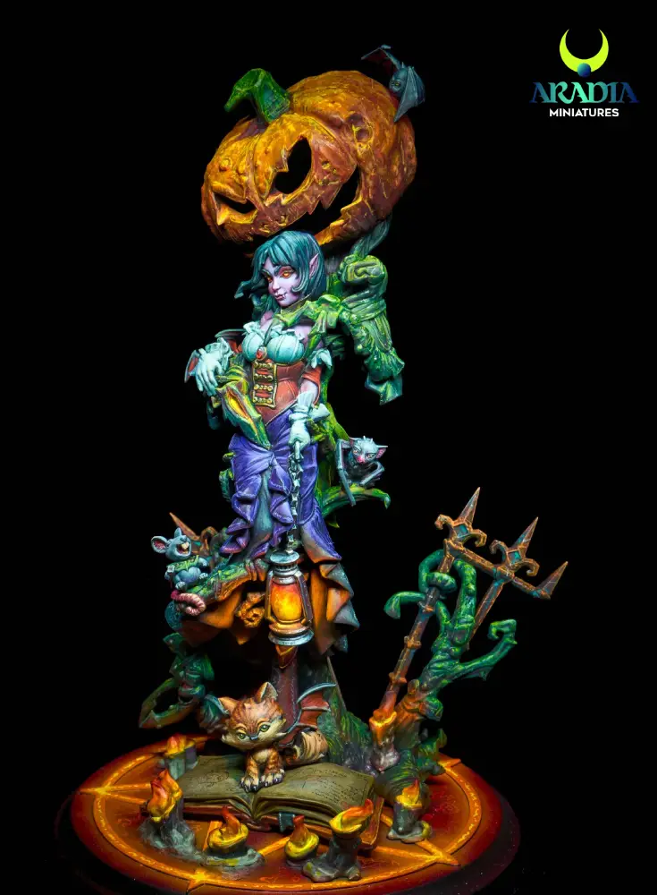 Aradia Classic Fantasy Morgourdana figurine résine sorcière