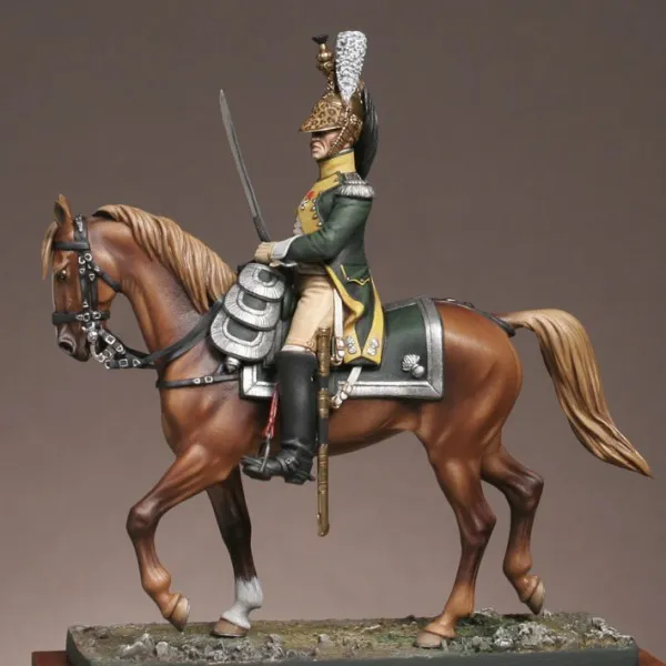 Art Girona Miniatures figurine Officier 19e dragons 1809