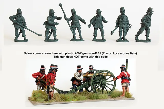 Perry Miniatures Triple Alliance TA 46 artillerie paraguayenne