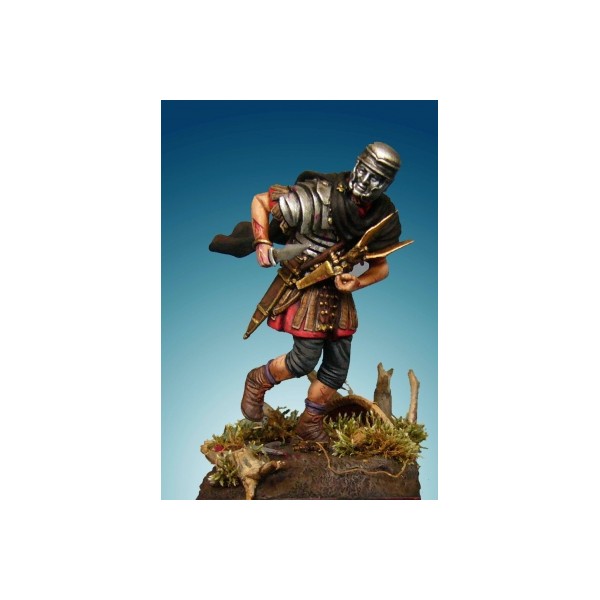ART GIRONA Miniatures Saving Eagle Legio XIX figurine 54mm métal