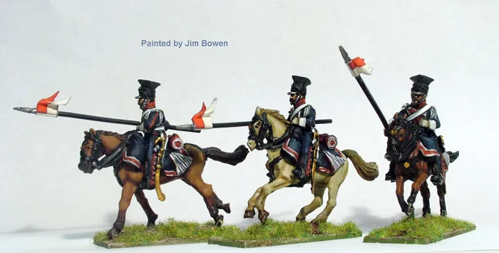 Perry Miniatures FN126 Lanciers rouges figurine 28mm charge