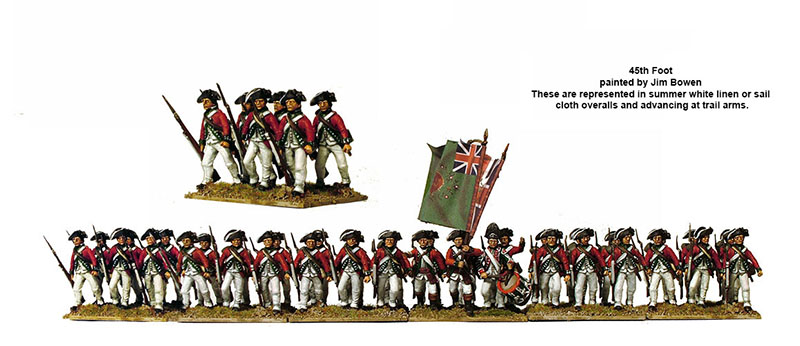 Perry AW 200 boîte figurines infanterie britannique 1775-1783