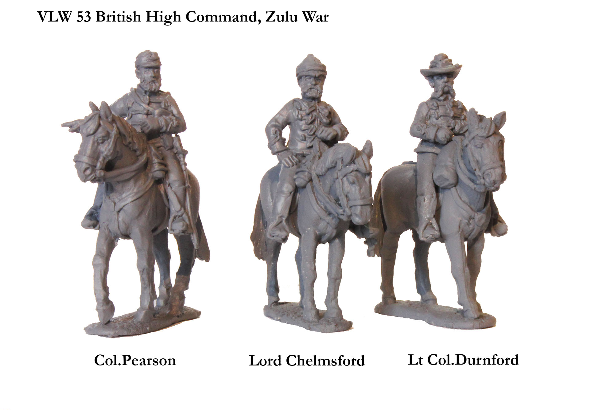 Perry Miniatures VLW 53 figurines haut commandement zoulou