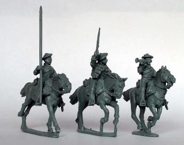 Perry Miniatures Carlist War CAT10 figurines commandement cavalerie