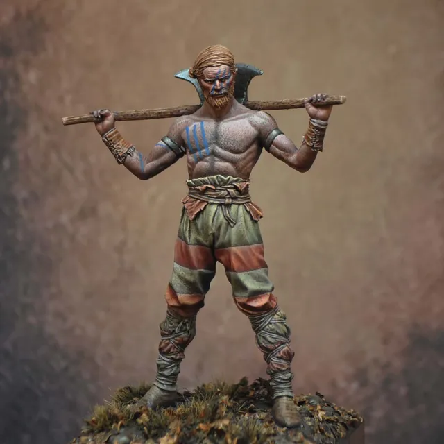 Art Girona 70mm German Warrior figurine 70 mm antique