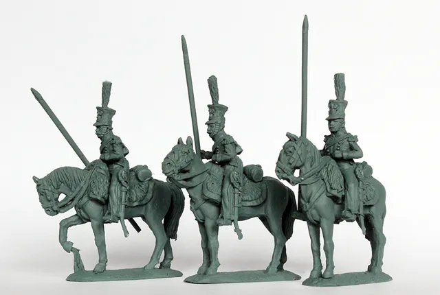 Perry Miniatures DOW 18 figurines uhlans chevaux métal 28mm