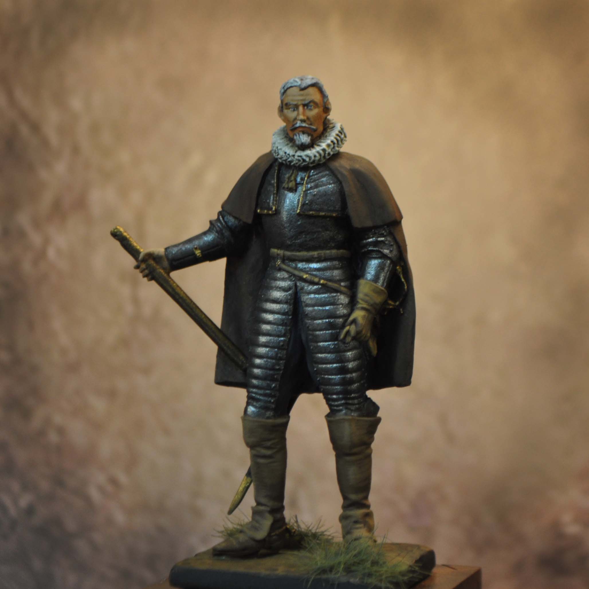 ART GIRONA General Serie Tilly figurine 54mm à peindre