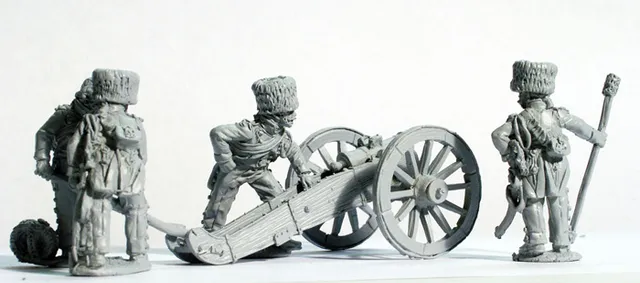 Perry FN134 artillerie garde figurines 28mm obusier 5,5