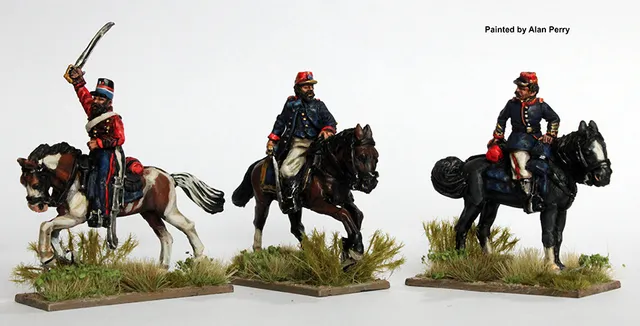 Perry Miniatures Triple Alliance TA 62 figurines officiers montés