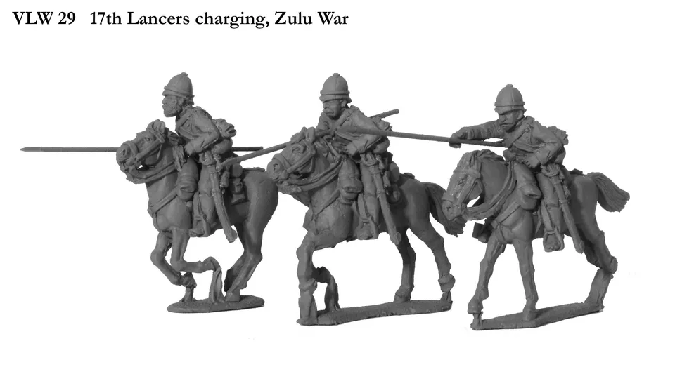 Perry Miniatures VLW 29 17th Lancers figurines 28mm charge