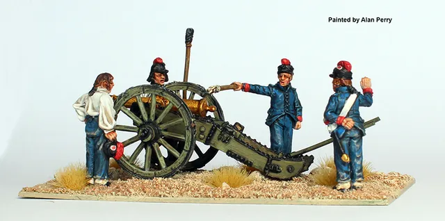 Perry Miniatures FE31 Artillerie figurines 28mm 8pdr