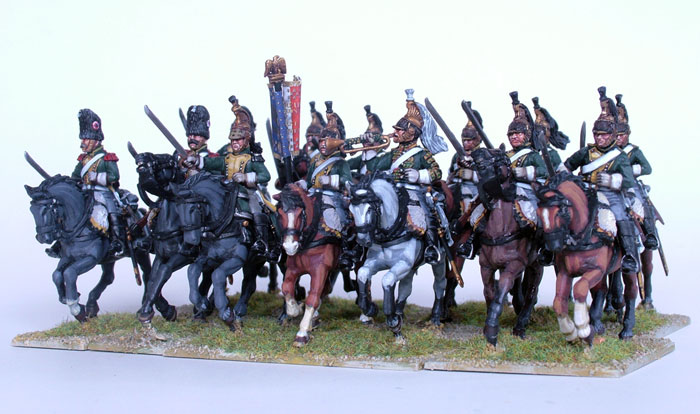 Perry Miniatures FN130 Dragons ligne français plastique 28mm