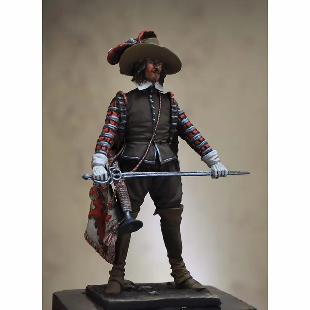 Art Girona General Serie Trompette cavalerie espagnole figurine XVIIe