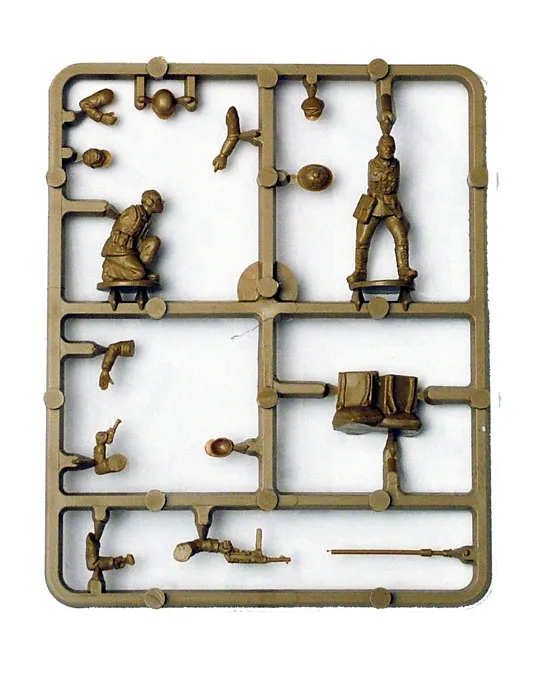 Perry Miniatures B38 Afrikakorps commandement figurines 28mm