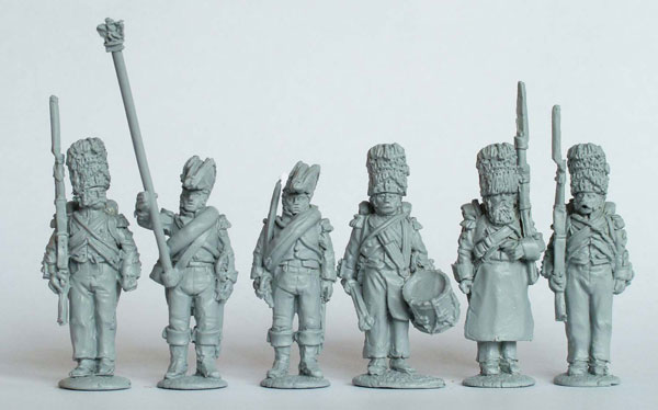Perry Miniatures Napoleonic FN101 figurine grenadier garde au garde-à-vous