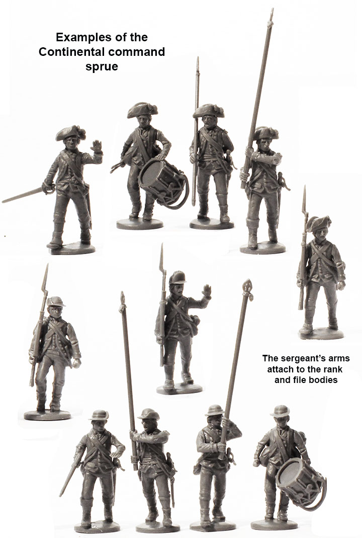 Perry Miniatures B 39 Continental command figurines officiers