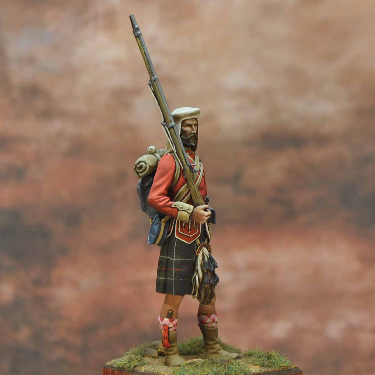 ART GIRONA International 78th Highlanders figurine 54mm