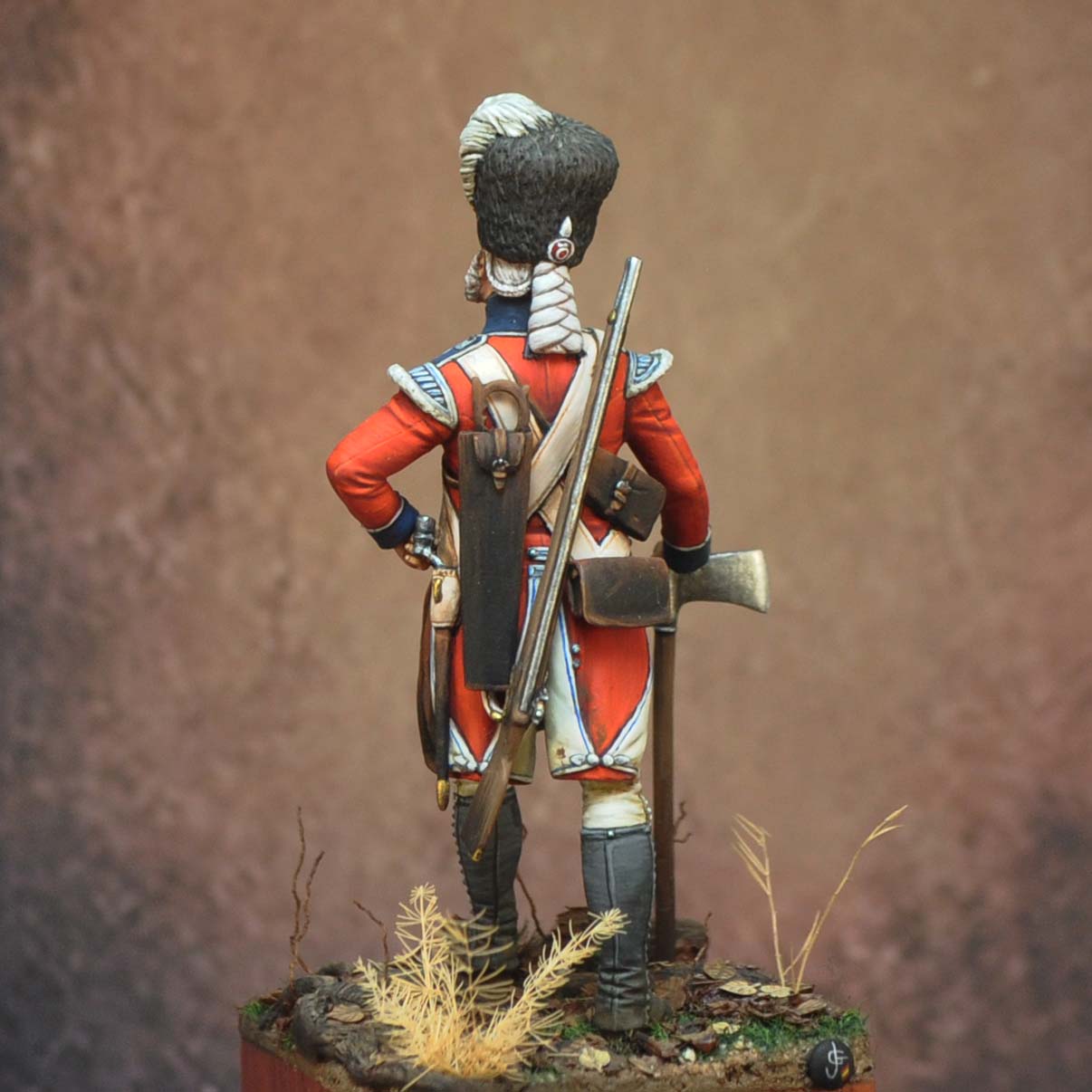 Art Girona 70mm Pionner 7th Royal Fusiliers 1789 figurine