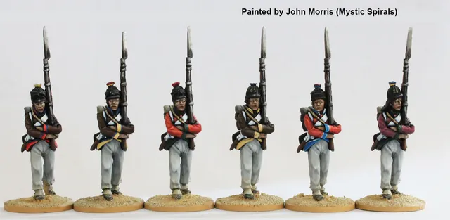 Perry Napoleonic FE 6 fusiliers figurines marche attaque