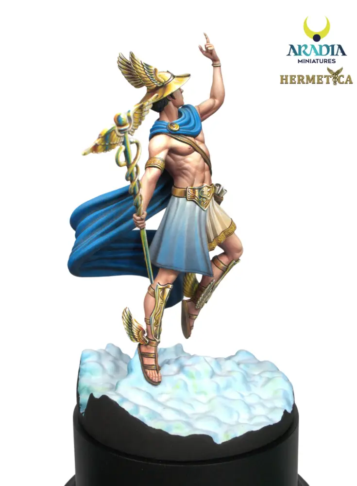 Hermetica Hermes Divine Messenger figurine STL mythologie