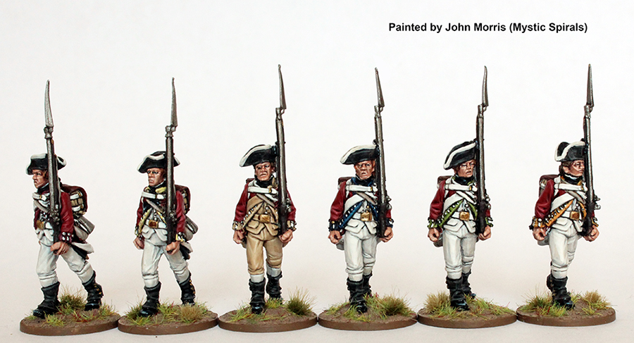 Perry Miniatures AW 216 figurines 28mm britanniques en marche 1768