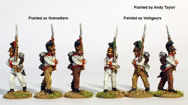 Perry Miniatures Napoleonic NCR 3 Wurzburg figurines casques 1806