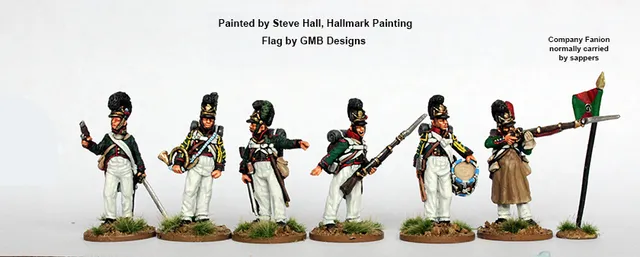 Perry Miniatures Napoleonic BAV 13 Infanterie légère figurines 28mm