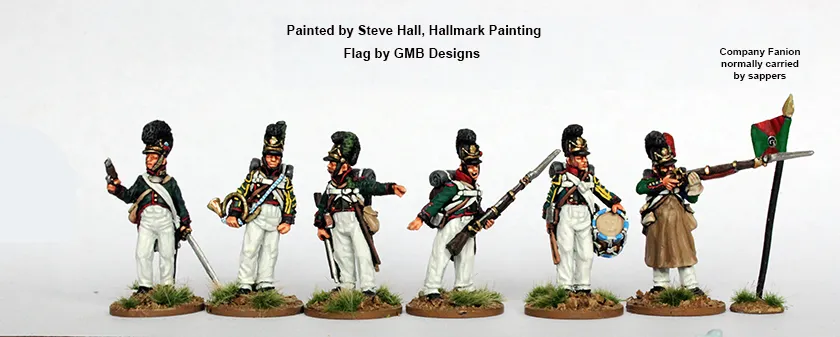 Perry Miniatures Napoleonic BAV 13 Infanterie légère figurines 28mm