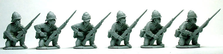 Perry Miniatures Victoria SB11 figurines 28mm infanterie à genoux