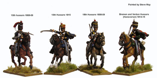 Perry Miniatures BH 80 Hussards britanniques figurines 14 cavaliers