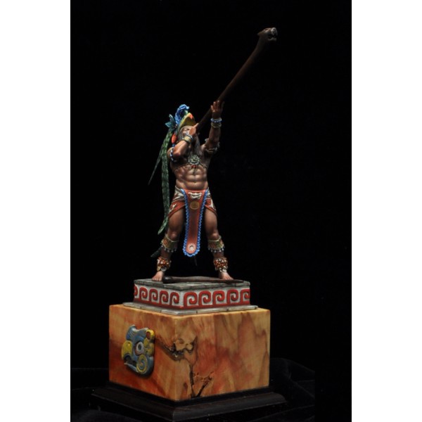 ART GIRONA Miniatures Quetzal figurine guerrier maya