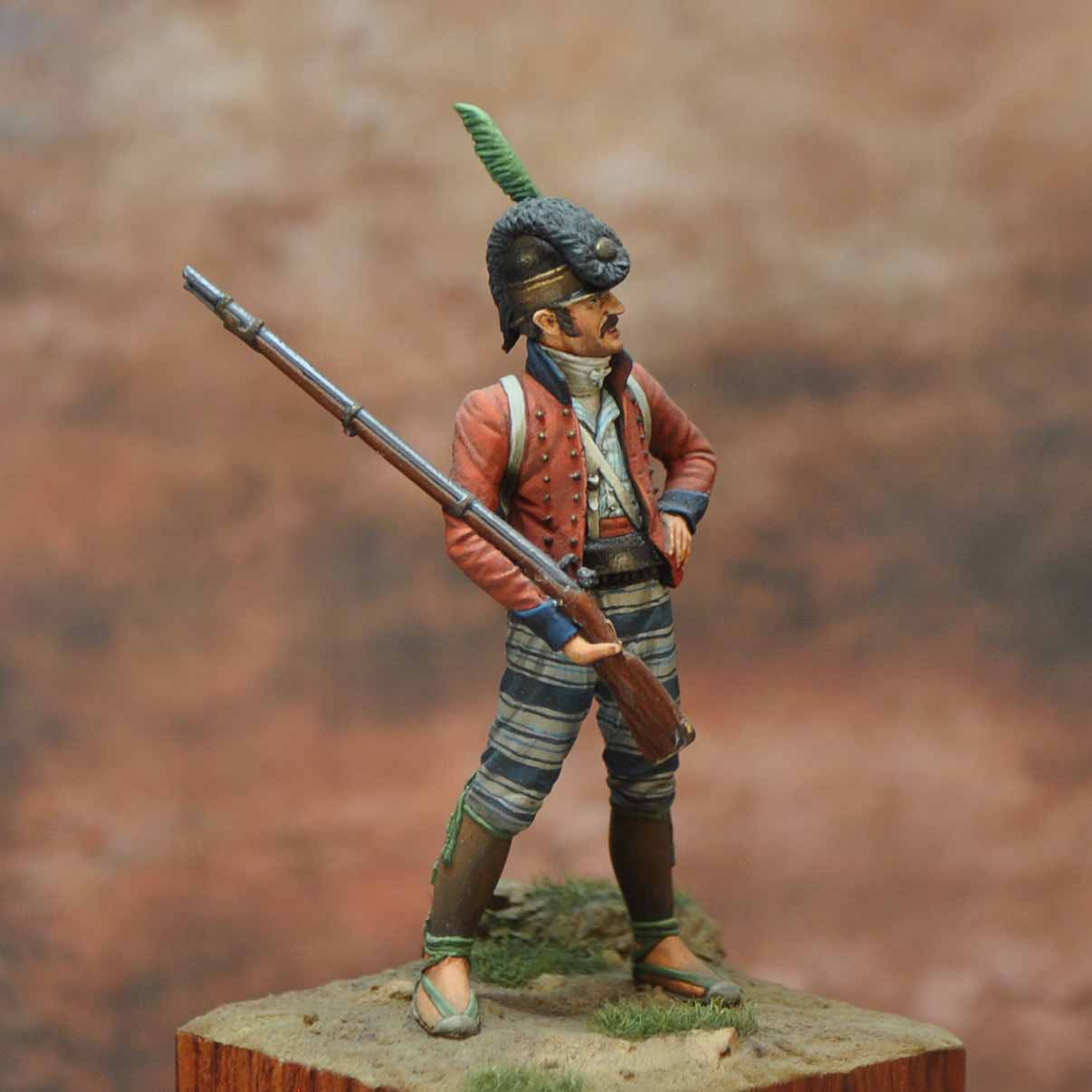Art Girona Napoleonic Private Catalonia 1807 figurine