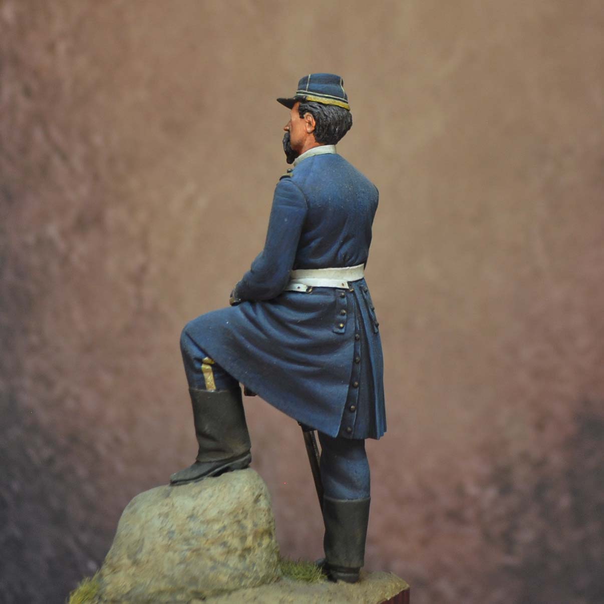ART GIRONA 70mm Infantry Colonel figurine Mexique 1867