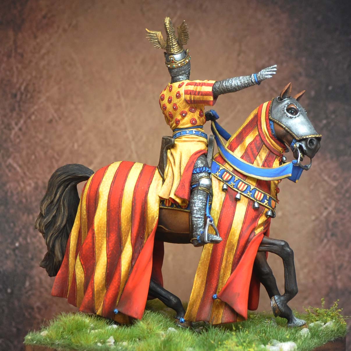 Art Girona 70mm Jaume I figurine roi Aragon 70mm