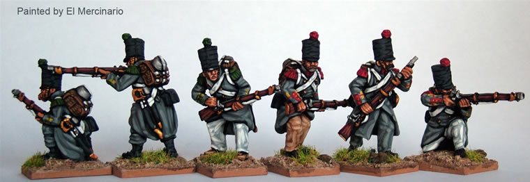 Perry Miniatures Carlist ISA30 infanterie figurines 28mm
