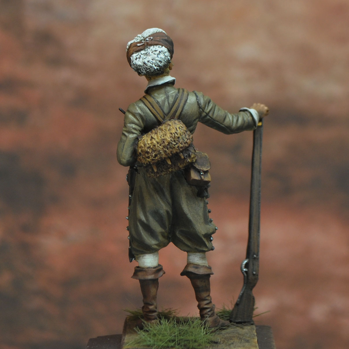 ART GIRONA General Serie Mousquetier Régiment Blanc figurine