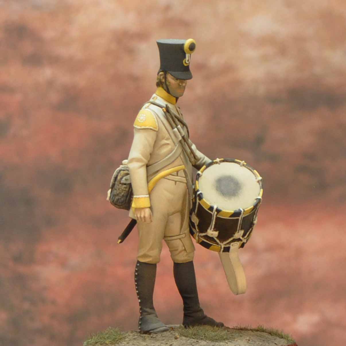 ART GIRONA Napoleonic Tambour fusiliers 1805-1813 figurine Autriche