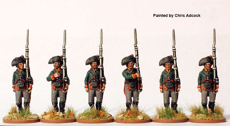 Perry Miniatures NN 21 Jaegers v. Schaeffer figurines marche