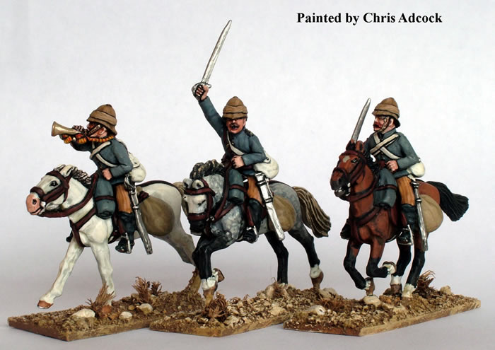 Perry Miniatures Sudan SB36 19th Hussars commandement 28mm