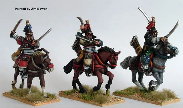 Perry KOR12 Cavalerie lourde figurines doubles sabres