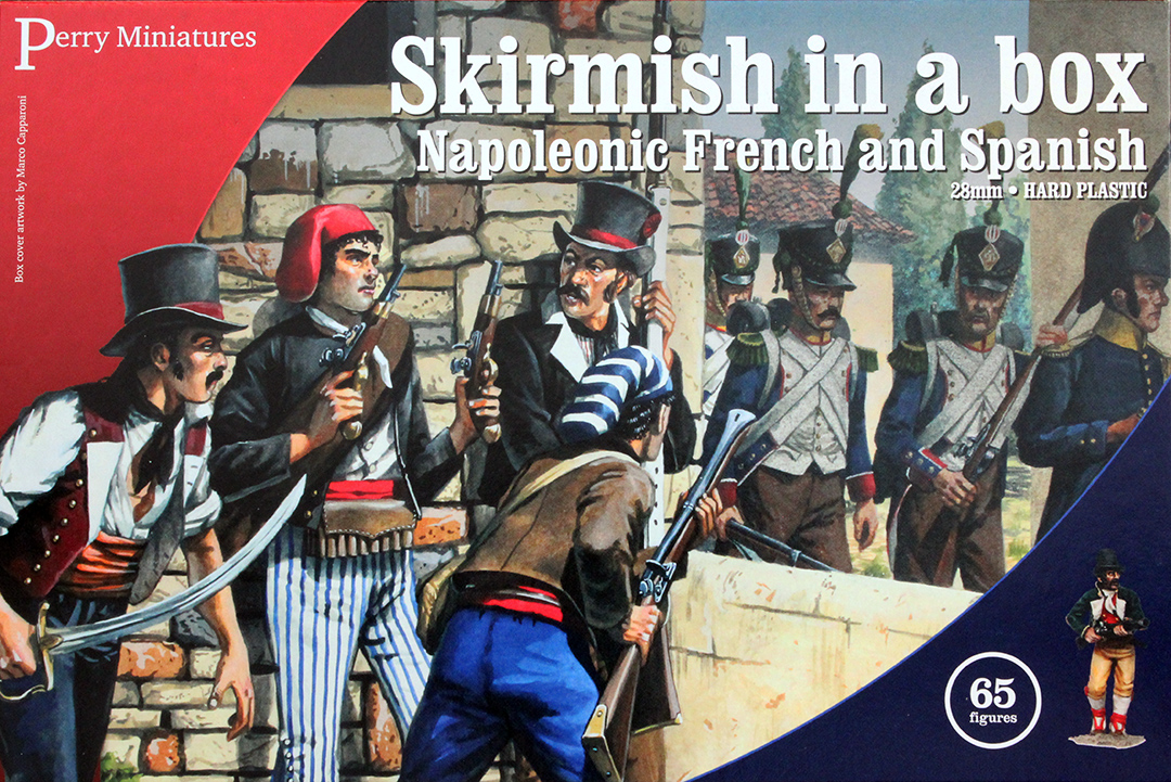 Perry Miniatures Box SKM1 Skirmish French Spanish 65 figurines