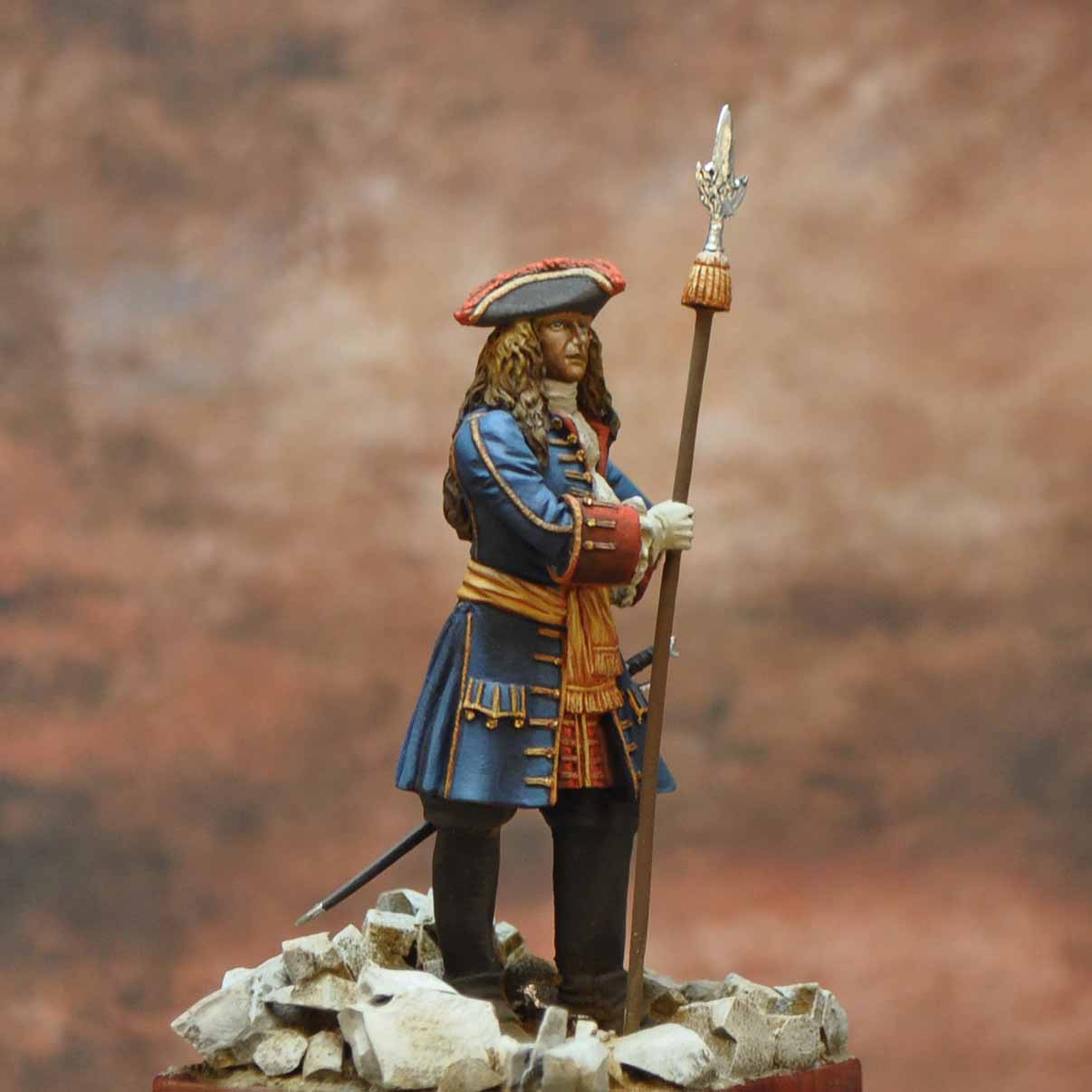 Art Girona Spanish Serie Antoni de Villarroel figurine 54 mm 1714