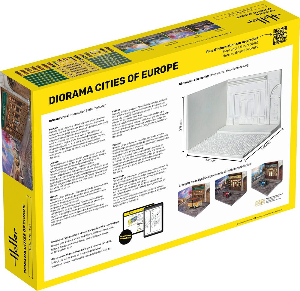 Heller Historical Collection Diorama Cities of Europe 1/24