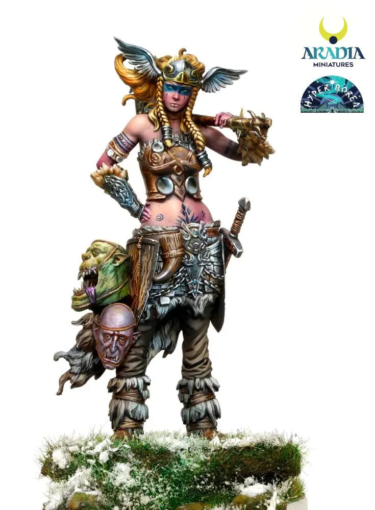 Aradia Minis Hyperborea Eyra figurine résine 75mm