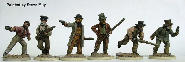 Perry Miniatures ACW53 Rioters firearms figurines métal 28mm