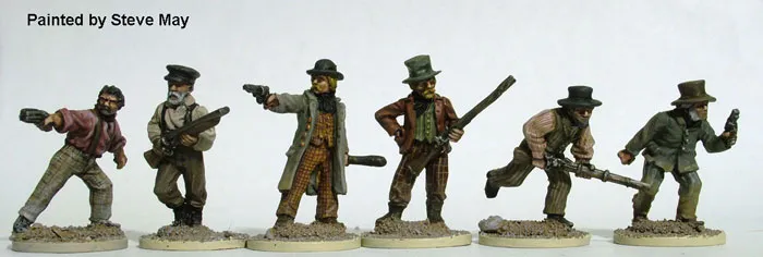 Perry Miniatures ACW53 Rioters firearms figurines métal 28mm