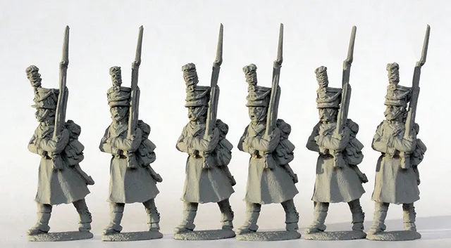 Perry Napoleonic DAN 14 grenadiers figurines métal manteau